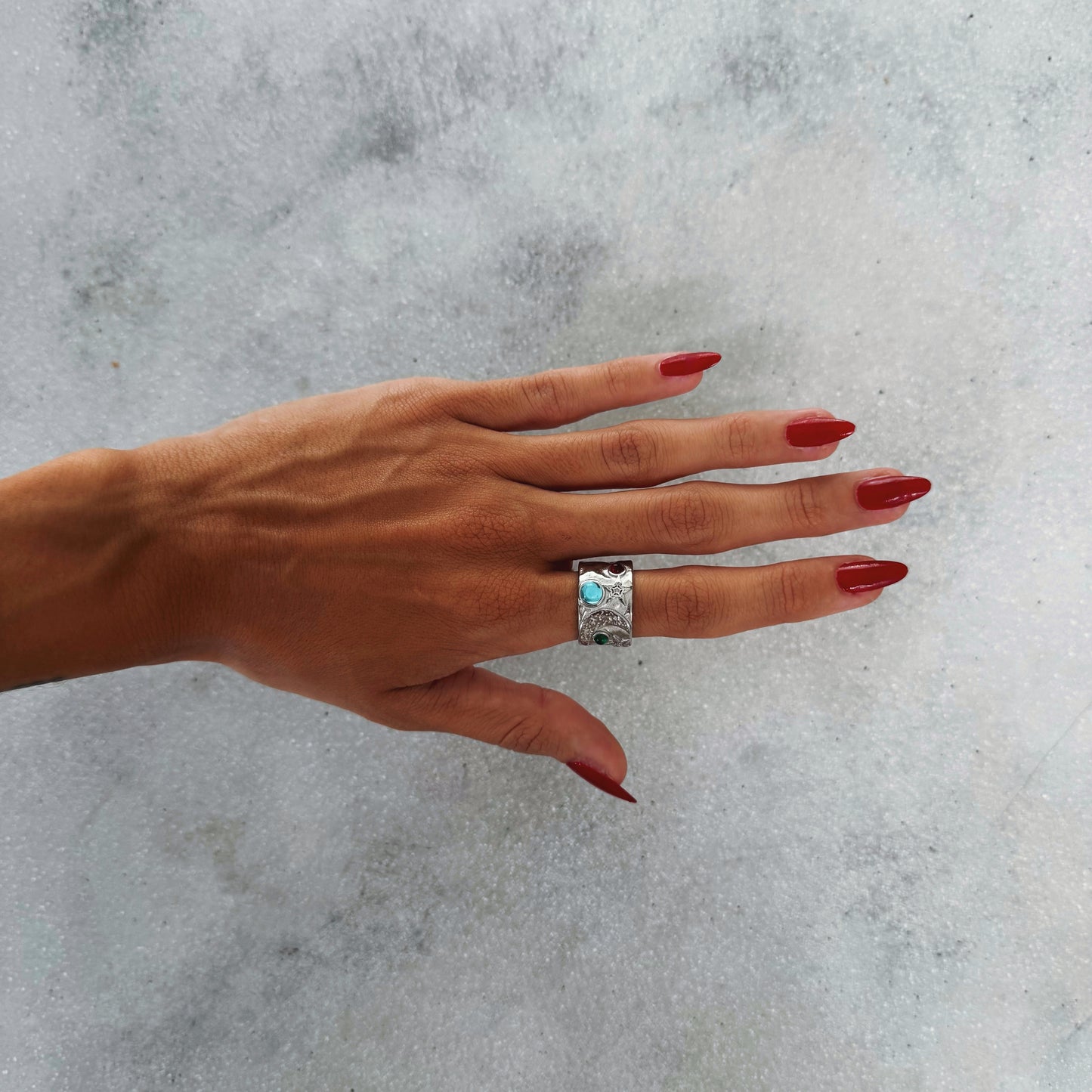 AURA RING SILVER