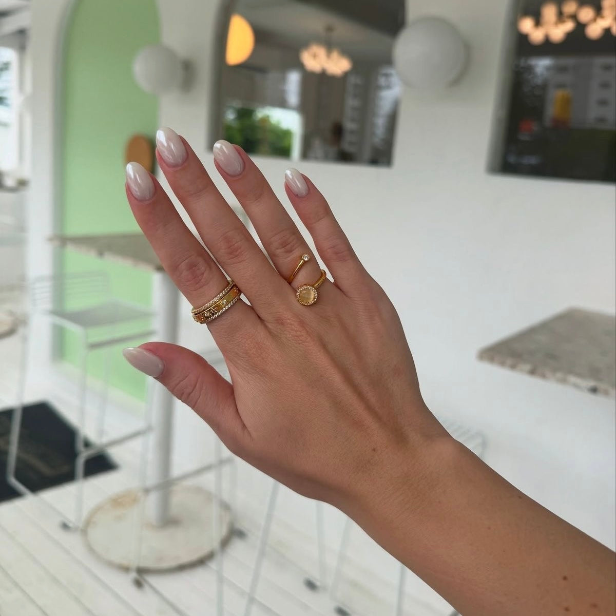 CALM SPINNER WELLNESS RING GOLD