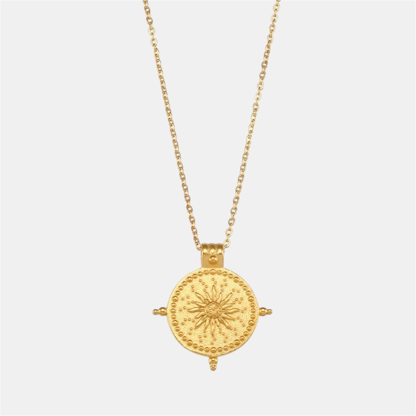 AURA SOLAR NECKLACE GOLD