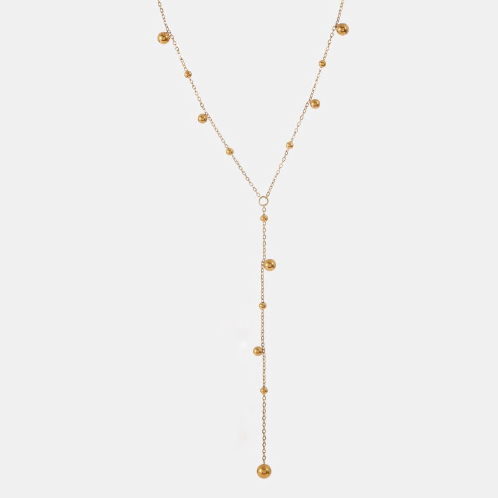 AURA DROPLET NECKLACE GOLD
