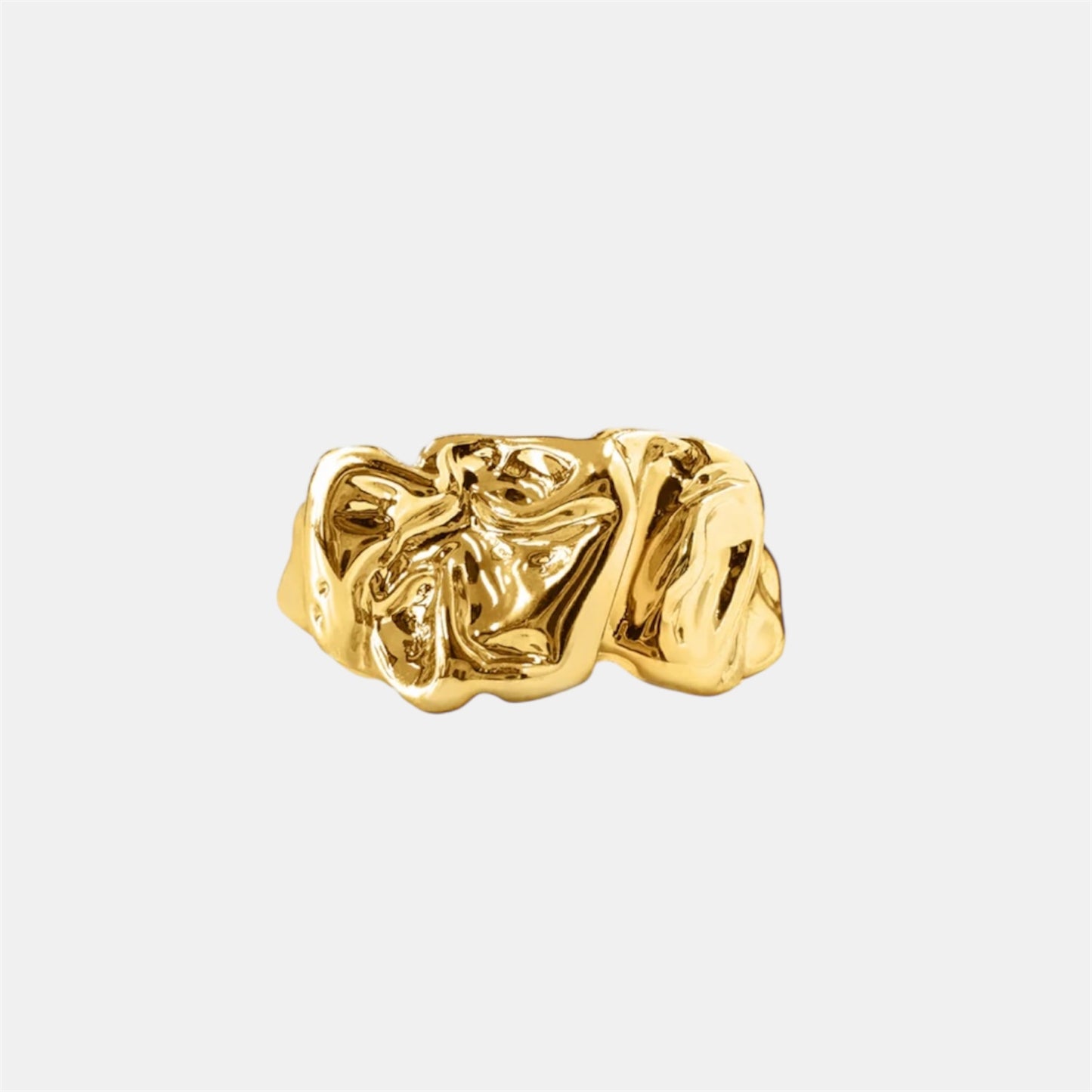 CROISSANT RING GOLD