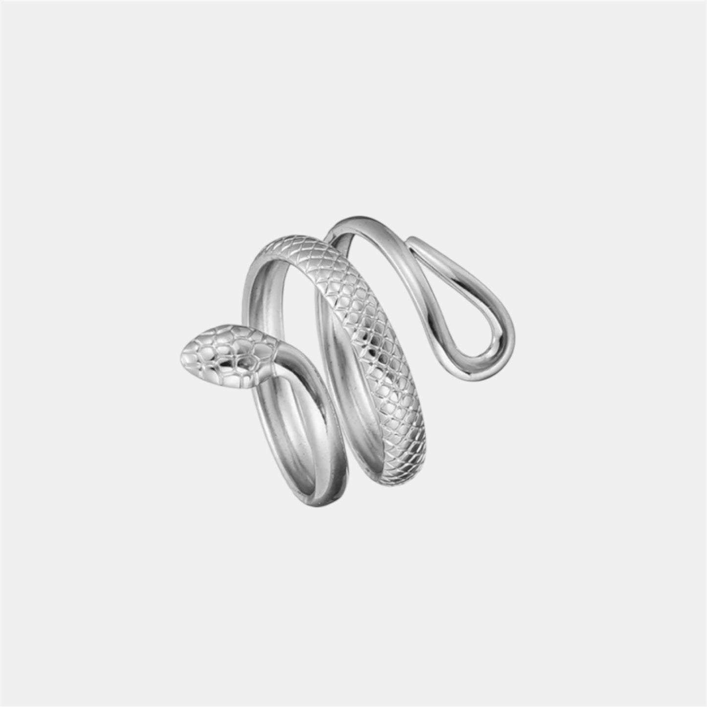 SNAKE RING SILVER
