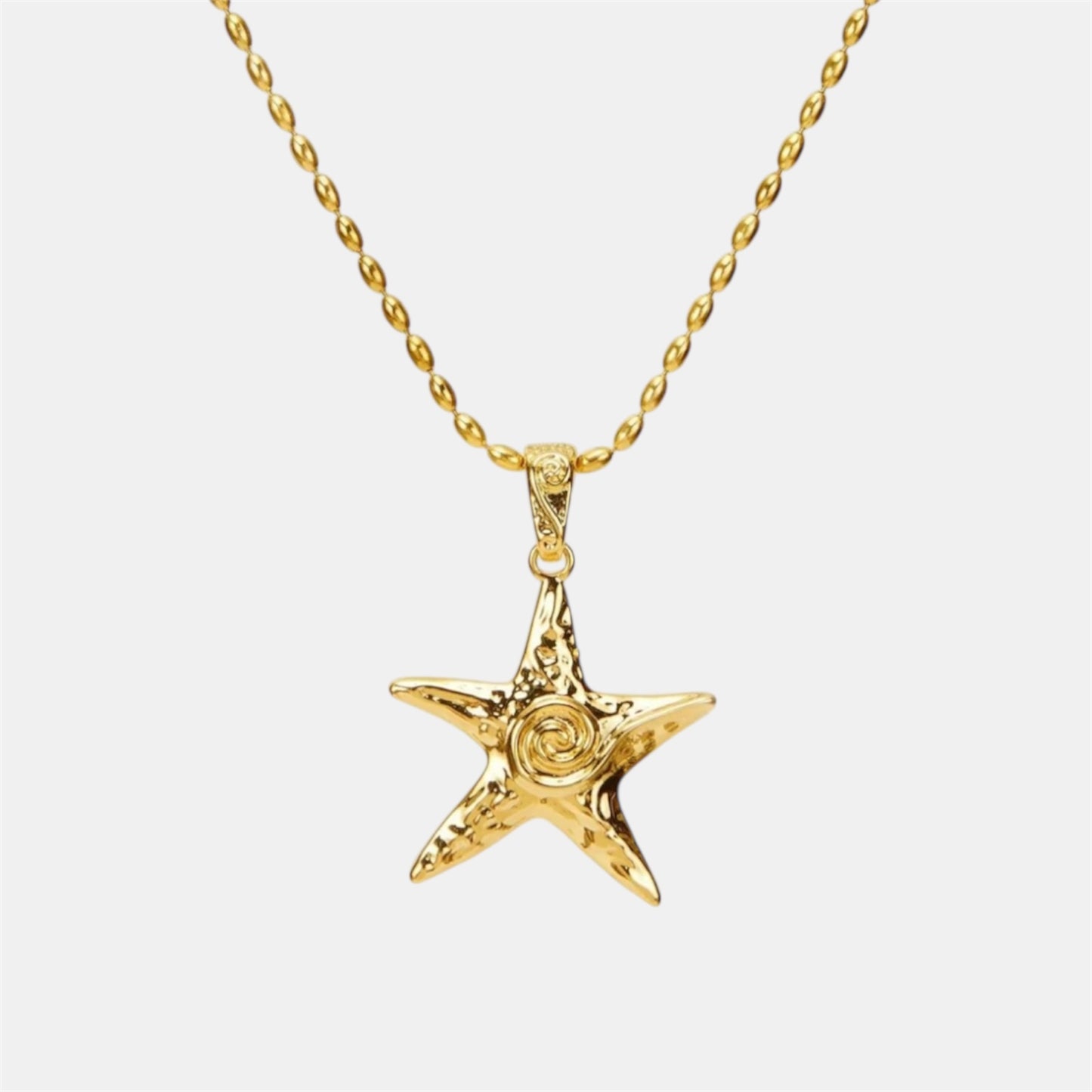 AURA STAR NECKLACE GOLD