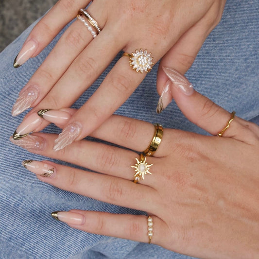 SUNNY SPINNER WELLNESS RING GOLD