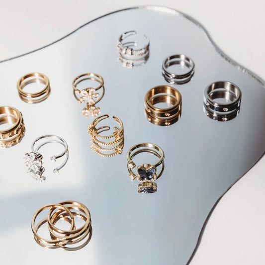 SOUL ROTATING WELLNESS RING SILVER