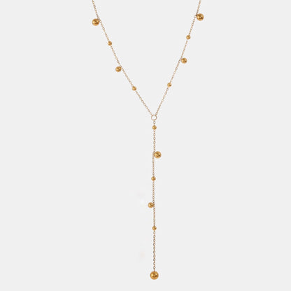 AURA DROPLET NECKLACE GOLD