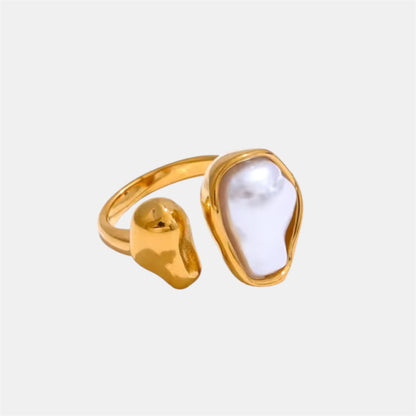 PEARL RING GOLD