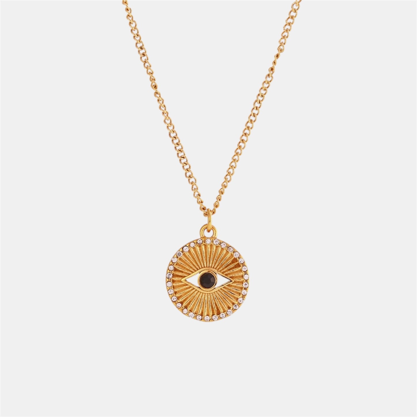 AURA EYE NECKLACE GOLD