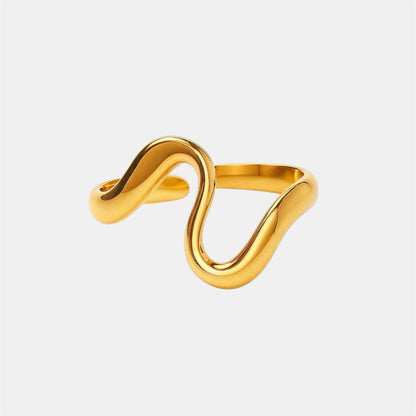 WAVE RING GOLD