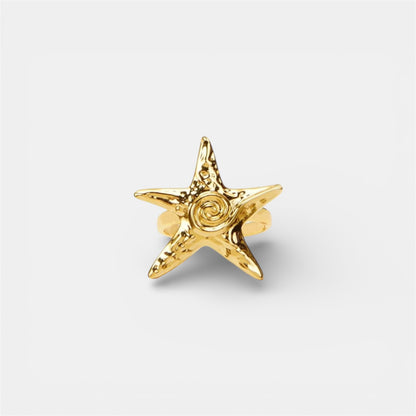 AURA STAR RING GOLD