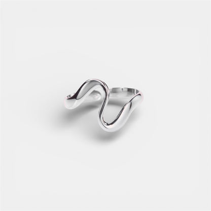 WAVE RING SILVER