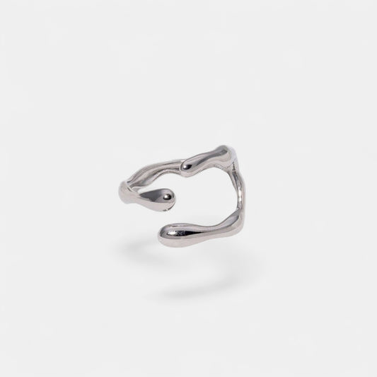 LIQUID RING SILVER