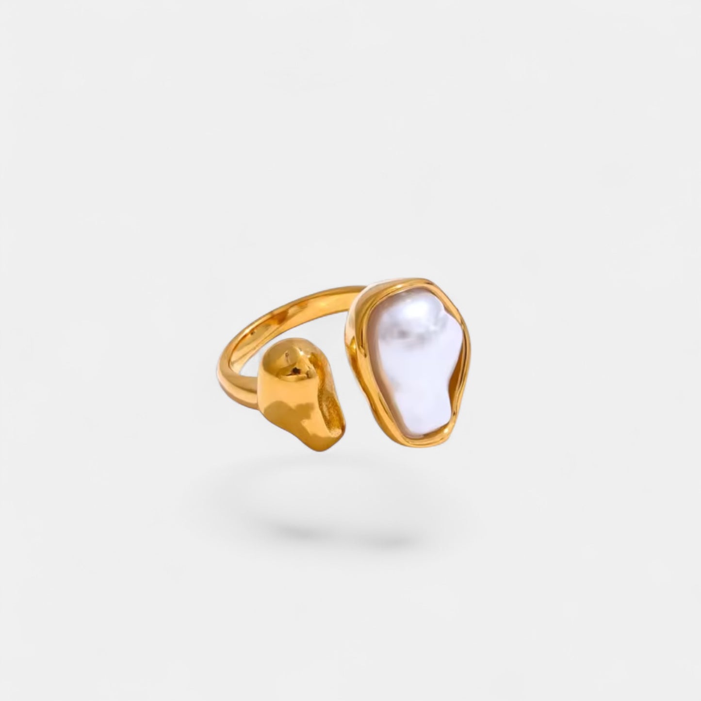 PEARL RING GOLD