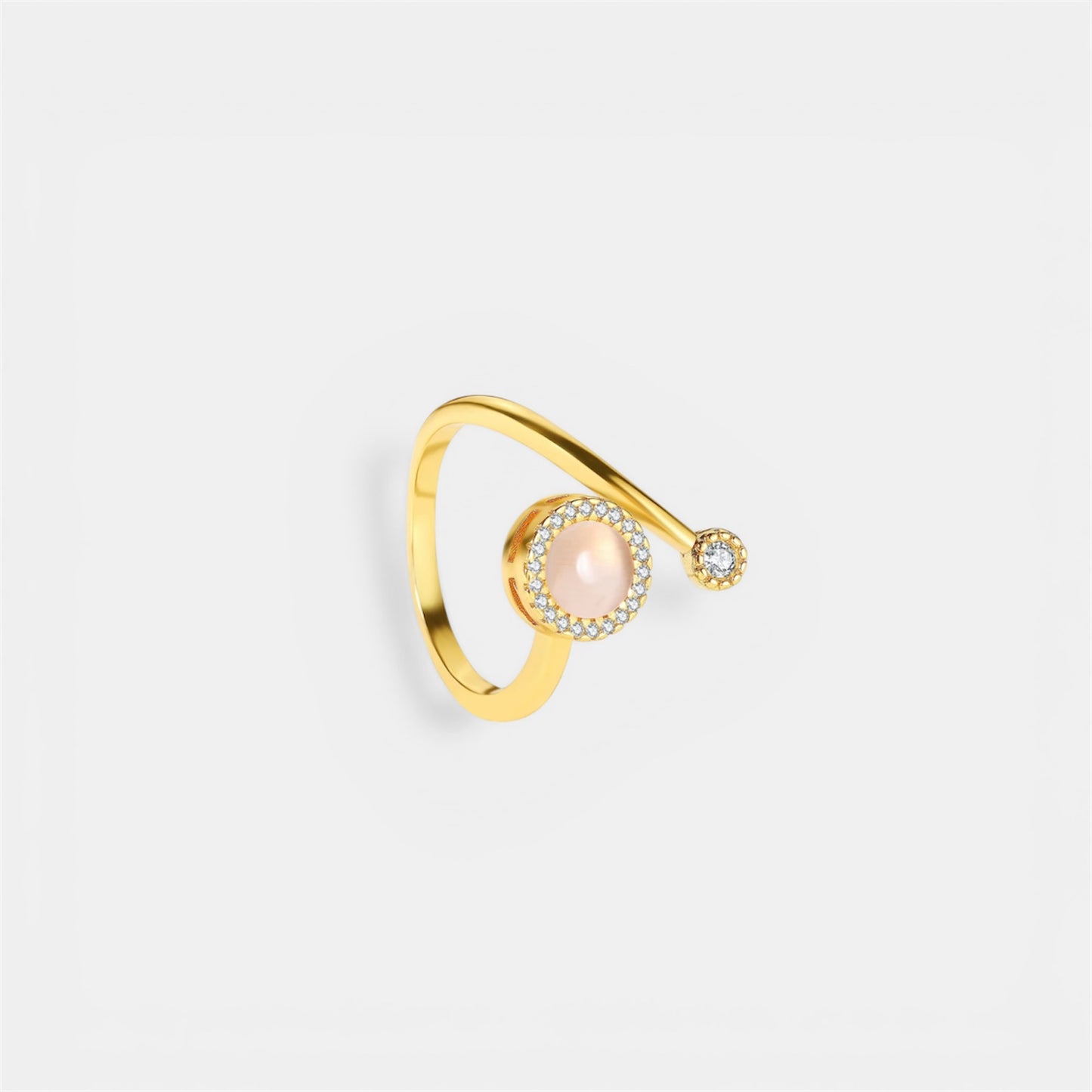 CALM SPINNER WELLNESS RING GOLD