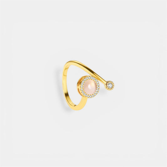 CALM SPINNER WELLNESS RING GOLD