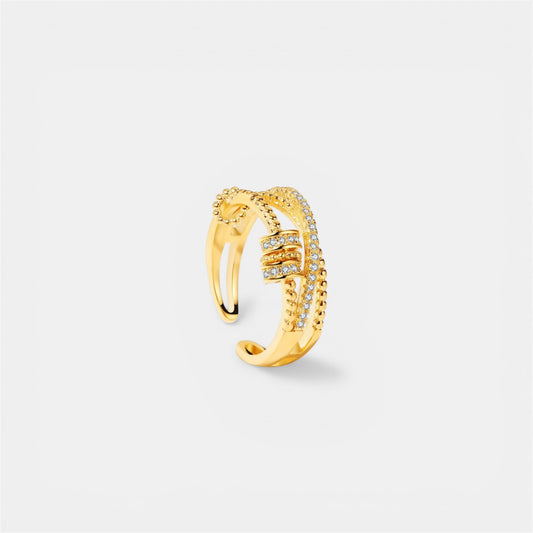 SERENE SLIDING WELLNESS RING GOLD
