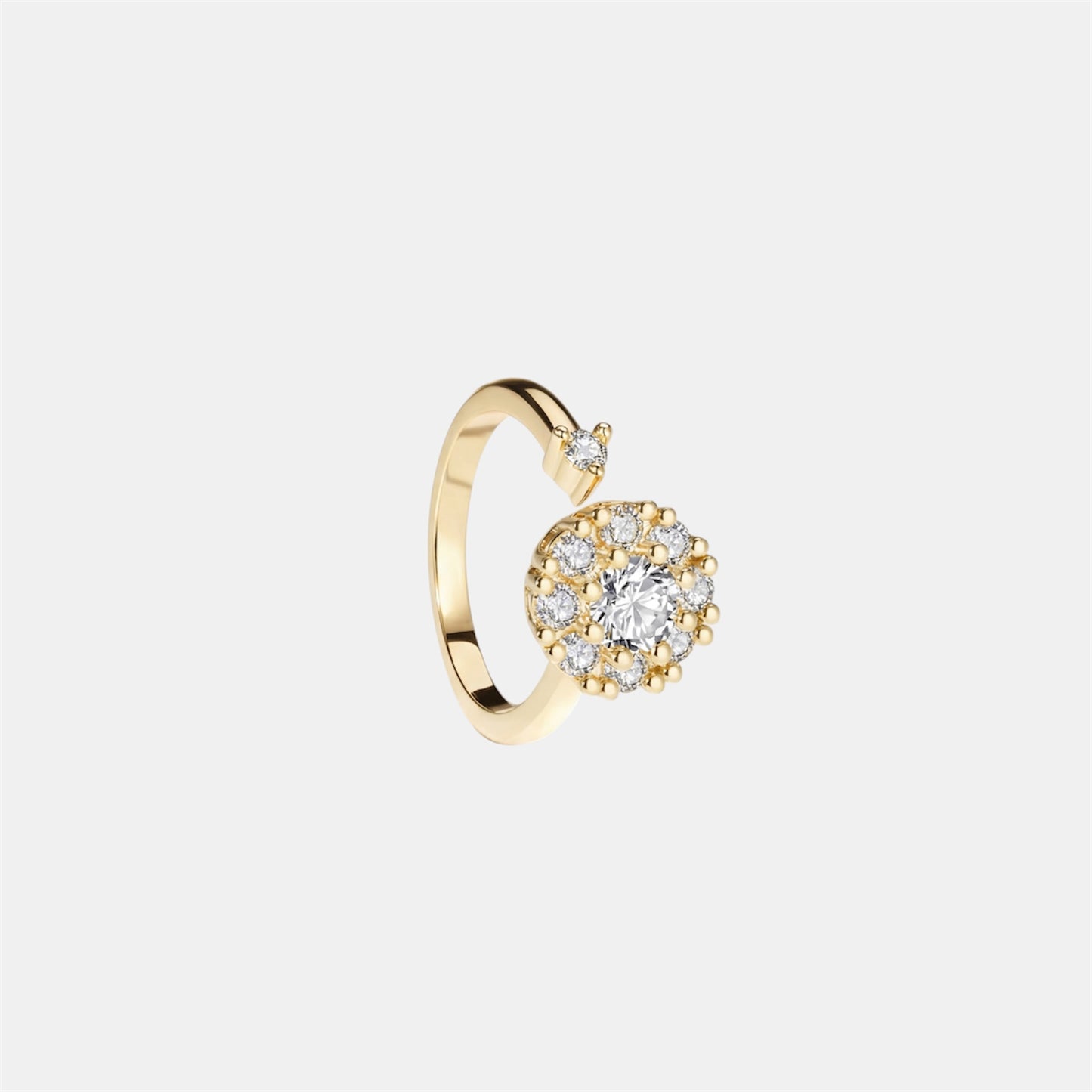 ARIA SPINNER WELLNESS RING GOLD