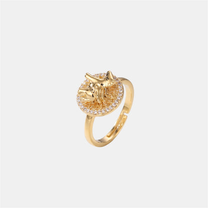 ANGEL SPINNER WELLNESS RING GOLD