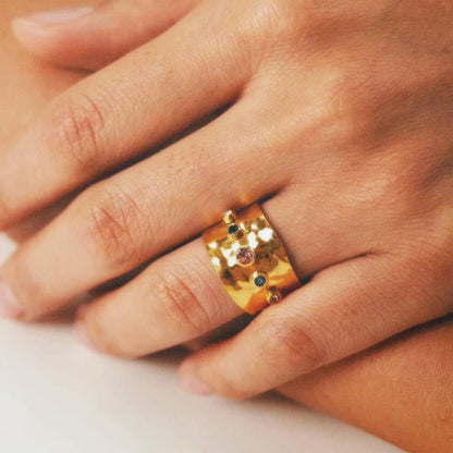 AURA GLOW RING GOLD