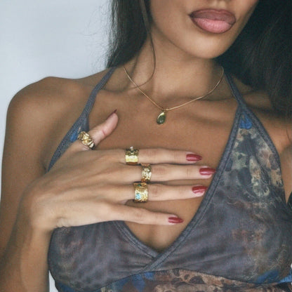 AURA GLOW RING GOLD