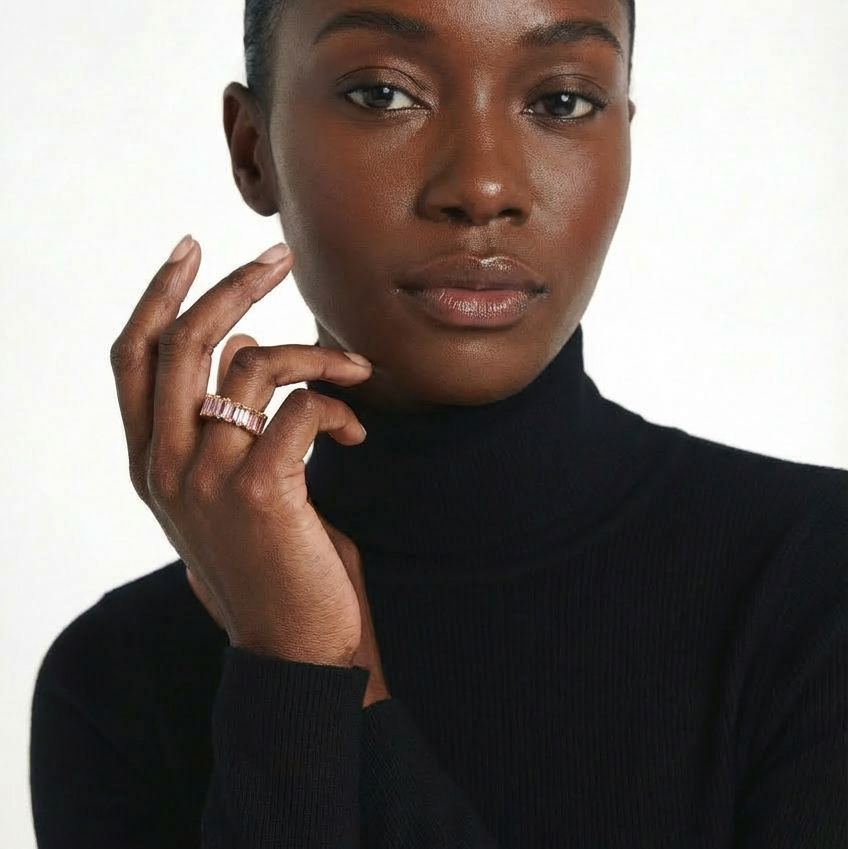 RADIANT RING GOLD PINK