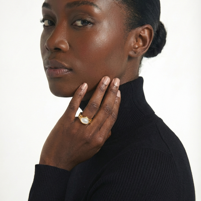 WATCH BAND RING GOLD