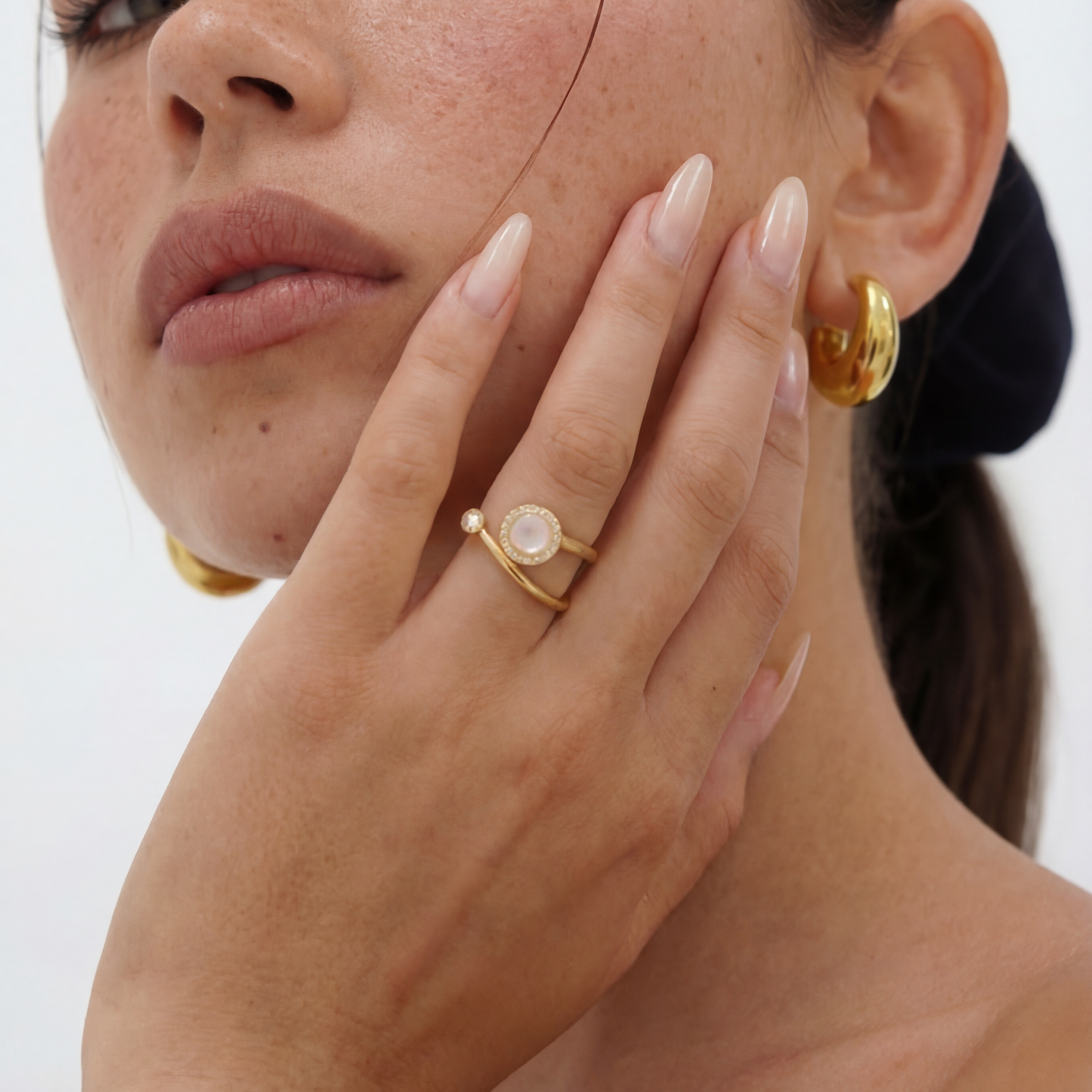 CALM SPINNER WELLNESS RING GOLD