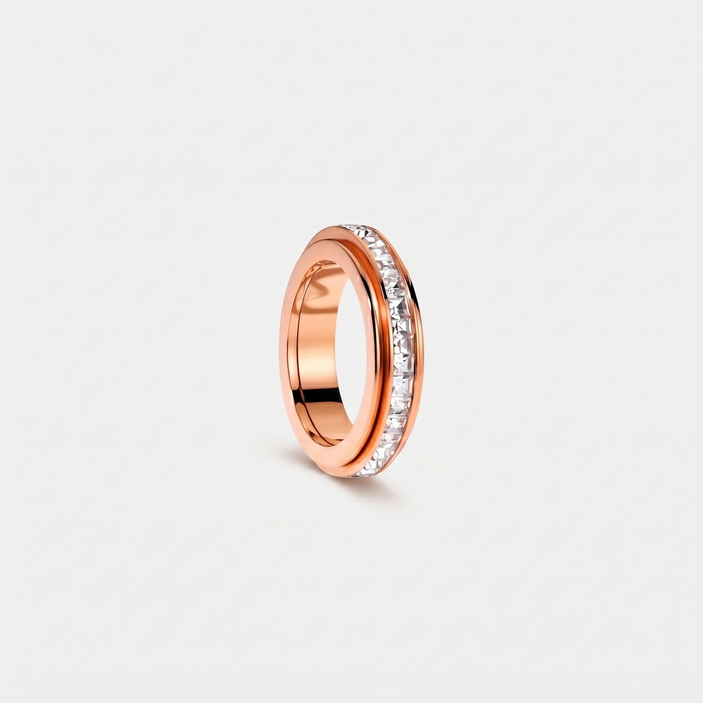 ANXIETY RELIEF WELLNESS RING ROSE GOLD