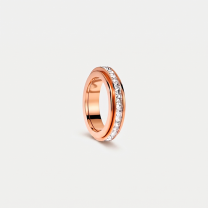 ANXIETY RELIEF WELLNESS RING ROSE GOLD