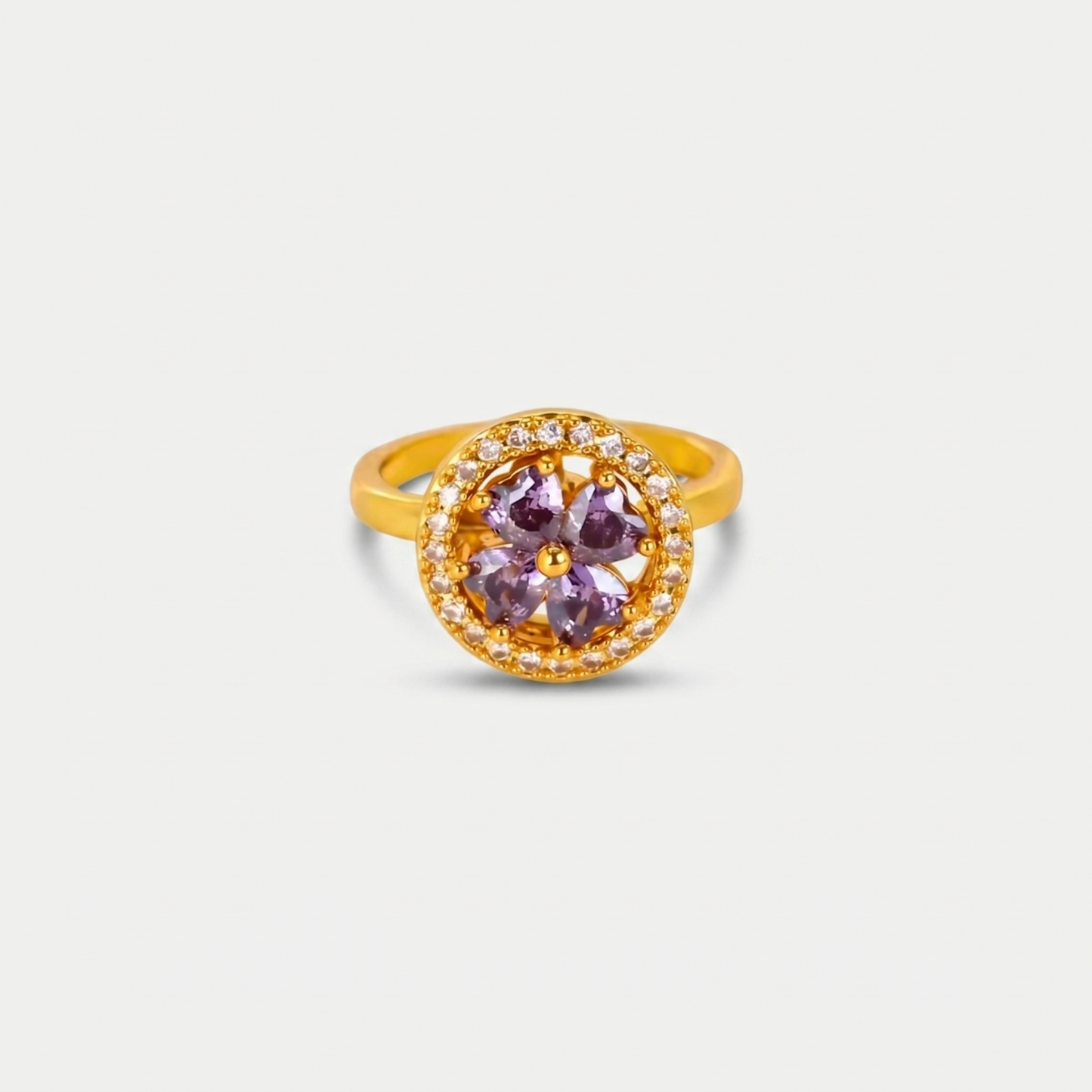 ESSENCE SPINNER WELLNESS RING GOLD