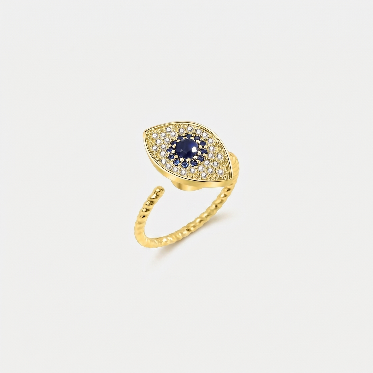 EYE SPINNER WELLNESS RING GOLD