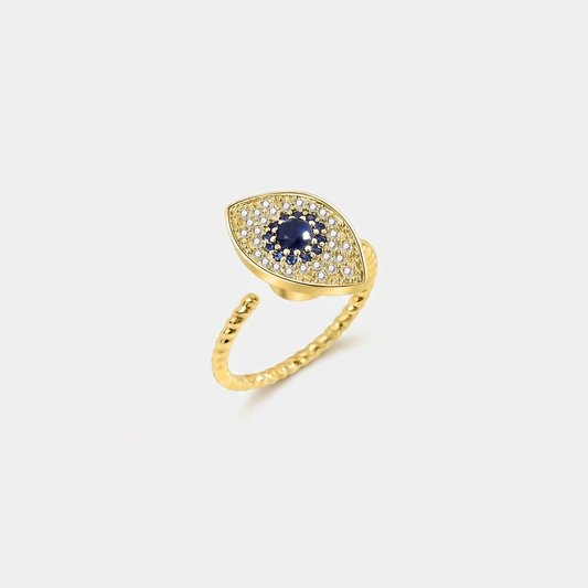 EYE SPINNER WELLNESS RING GOLD