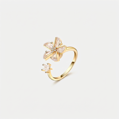 FLOURISH SPINNER WELLNESS RING GOLD