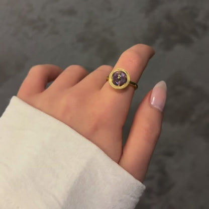 ESSENCE SPINNER WELLNESS RING GOLD