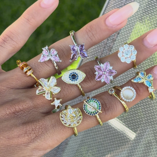 PLANET SPINNER WELLNESS RING GOLD
